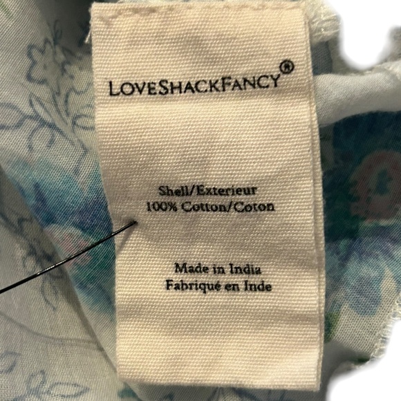LoveShackFancy vintage inspired floral shirt blouse top Size M Love Shack Fancy - Picture 4 of 4